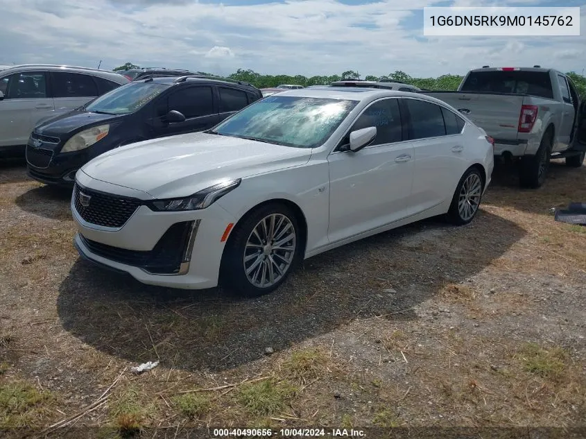 2021 Cadillac Ct5 Premium Luxury VIN: 1G6DN5RK9M0145762 Lot: 40490656