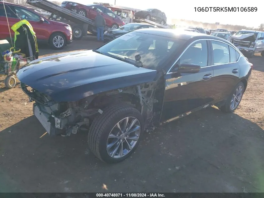 2021 Cadillac Ct5 Premium Luxury VIN: 1G6DT5RK5M0106589 Lot: 40748071