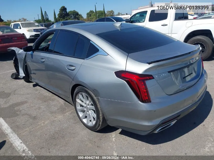 1G6DW5RK6P0139399 2023 Cadillac Ct5 Luxury