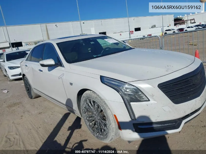 2016 Cadillac Ct6 Standard VIN: 1G6KA5RX6GU159162 Lot: 40797747