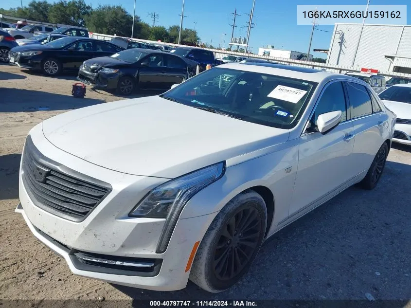 2016 Cadillac Ct6 Standard VIN: 1G6KA5RX6GU159162 Lot: 40797747