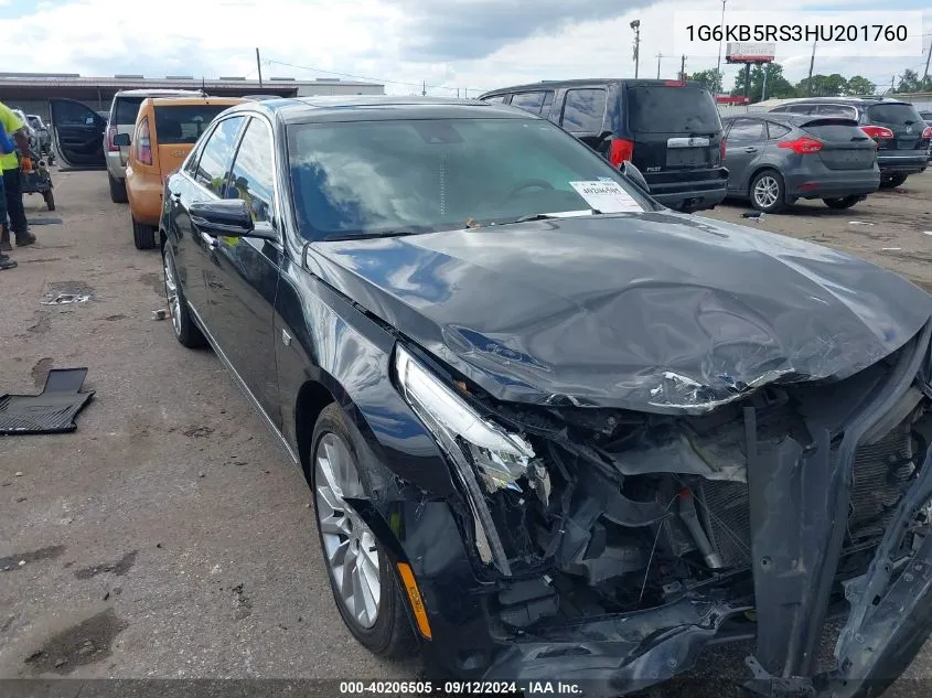 1G6KB5RS3HU201760 2017 Cadillac Ct6 Standard