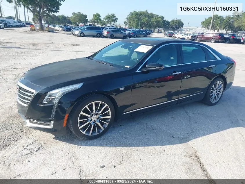 1G6KC5RX3HU160331 2017 Cadillac Ct6 Luxury