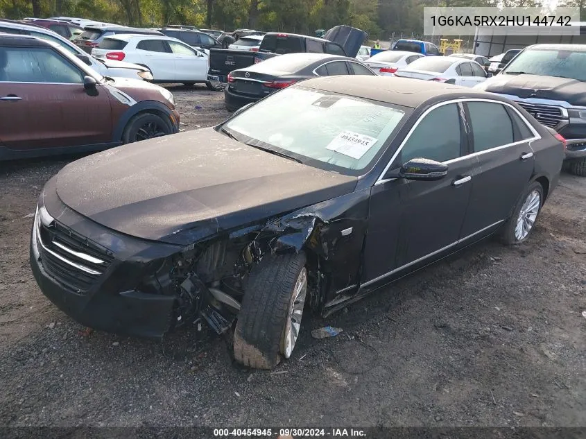 1G6KA5RX2HU144742 2017 Cadillac Ct6