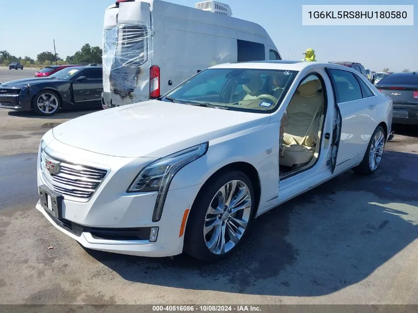 2017 Cadillac Ct6 Platinum VIN: 1G6KL5RS8HU180580 Lot: 40516086