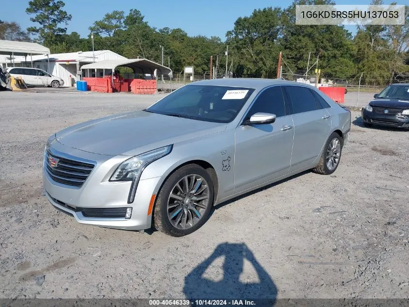 2017 Cadillac Ct6 Luxury VIN: 1G6KD5RS5HU137053 Lot: 40546339