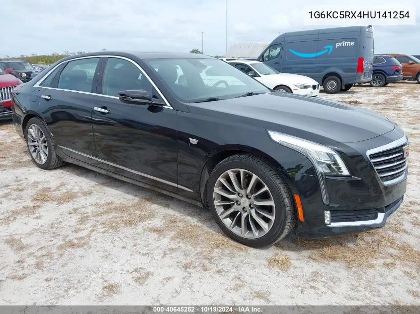 2017 Cadillac Ct6 Luxury VIN: 1G6KC5RX4HU141254 Lot: 40645252