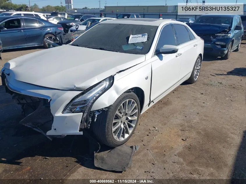 2017 Cadillac Ct6 Premium Luxury VIN: 1G6KF5RS3HU135327 Lot: 40869562