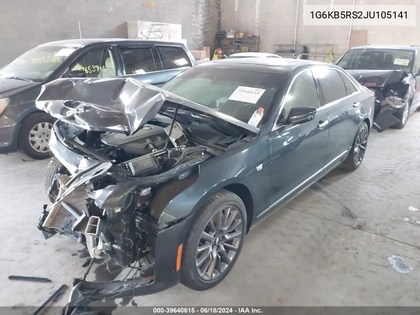 1G6KB5RS2JU105141 2018 Cadillac Ct6 Standard