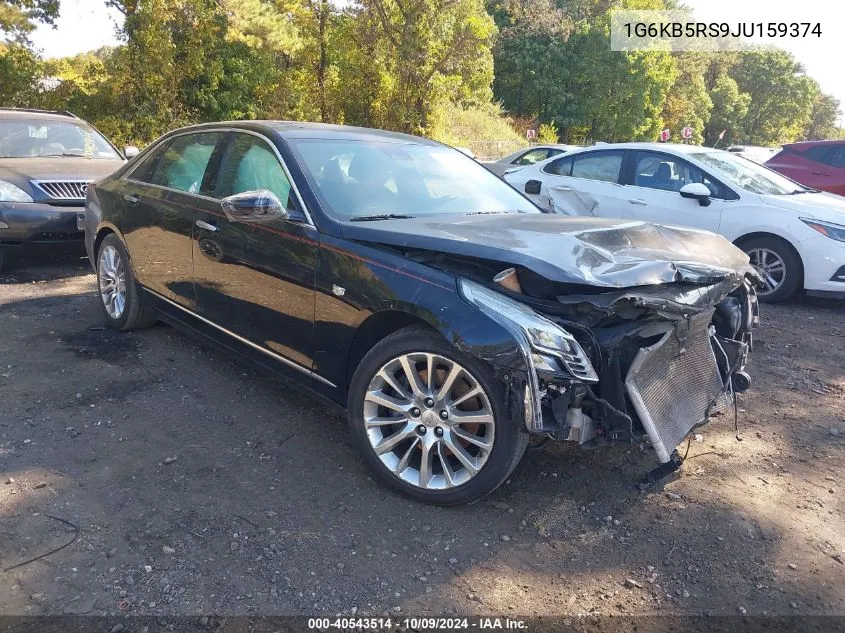 1G6KB5RS9JU159374 2018 Cadillac Ct6 Standard