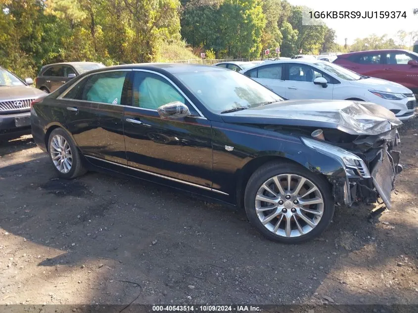 1G6KB5RS9JU159374 2018 Cadillac Ct6 Standard