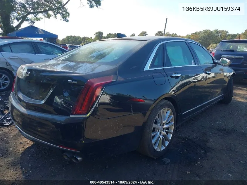 1G6KB5RS9JU159374 2018 Cadillac Ct6 Standard