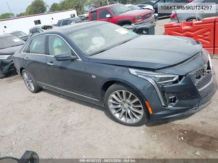 2019 Cadillac Ct6 Platinum VIN: 1G6KT5R65KU124297 Lot: 40162132