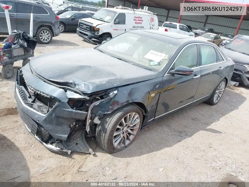 1G6KT5R65KU124297 2019 Cadillac Ct6 Platinum