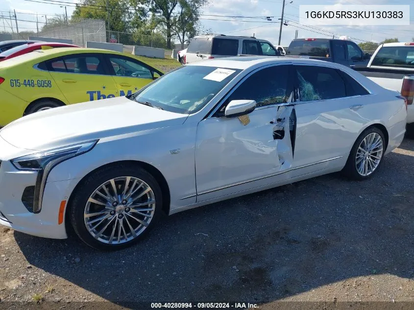 1G6KD5RS3KU130383 2019 Cadillac Ct6 Premium Luxury