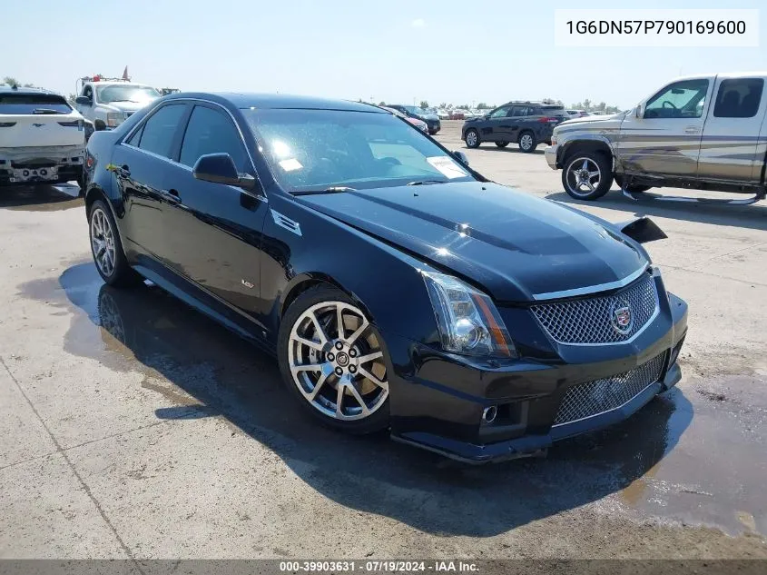 2009 Cadillac Cts-V VIN: 1G6DN57P790169600 Lot: 39903631