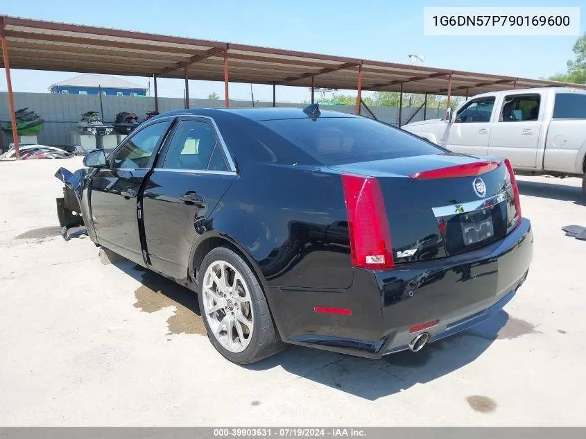 2009 Cadillac Cts-V VIN: 1G6DN57P790169600 Lot: 39903631