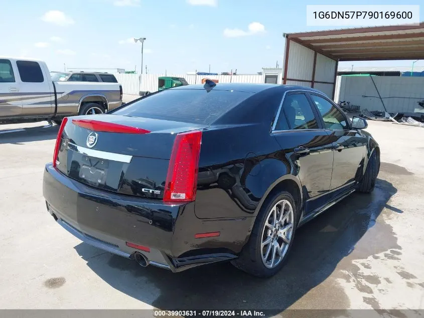 1G6DN57P790169600 2009 Cadillac Cts-V