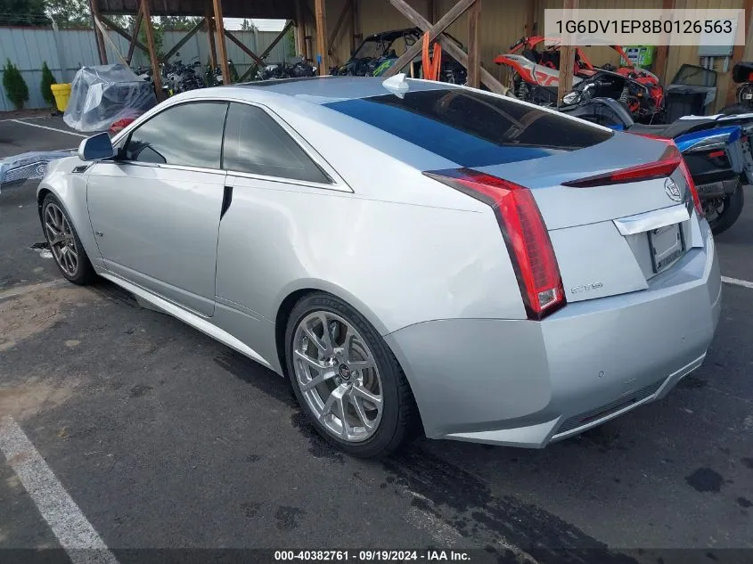 2011 Cadillac Cts-V VIN: 1G6DV1EP8B0126563 Lot: 40382761