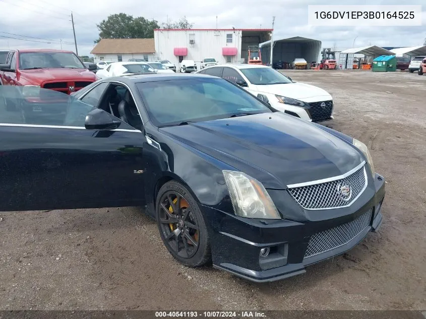 2011 Cadillac Cts-V VIN: 1G6DV1EP3B0164525 Lot: 40541193