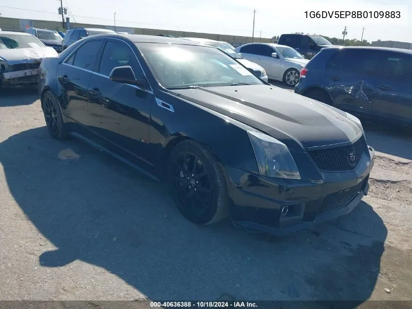 2011 Cadillac Cts-V VIN: 1G6DV5EP8B0109883 Lot: 40636388