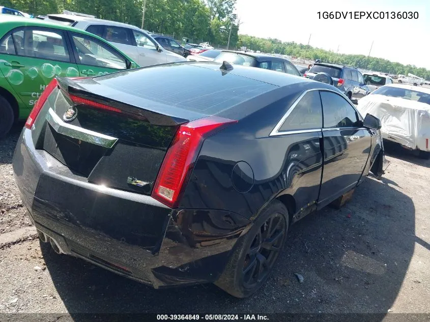 2012 Cadillac Cts-V VIN: 1G6DV1EPXC0136030 Lot: 39364849