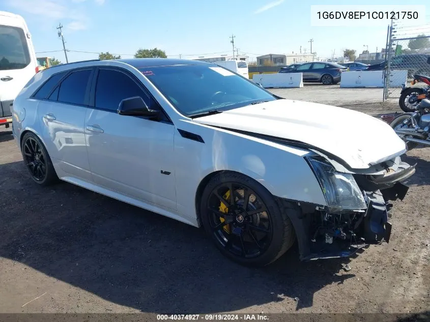 2012 Cadillac Cts-V VIN: 1G6DV8EP1C0121750 Lot: 40374927