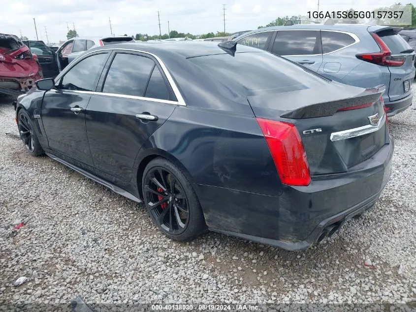 1G6A15S65G0157357 2016 Cadillac Cts-V