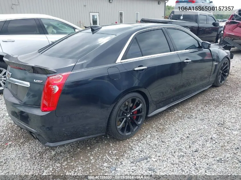 1G6A15S65G0157357 2016 Cadillac Cts-V