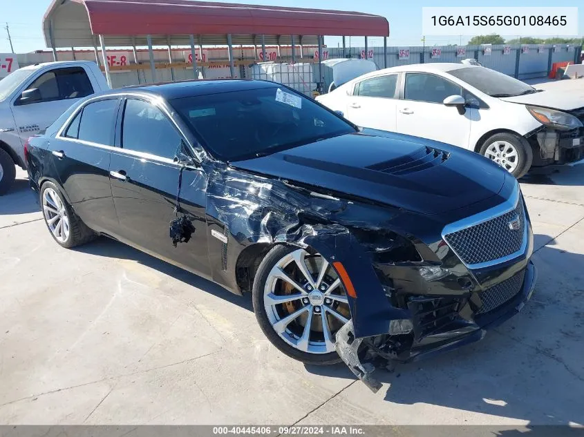 1G6A15S65G0108465 2016 Cadillac Cts-V