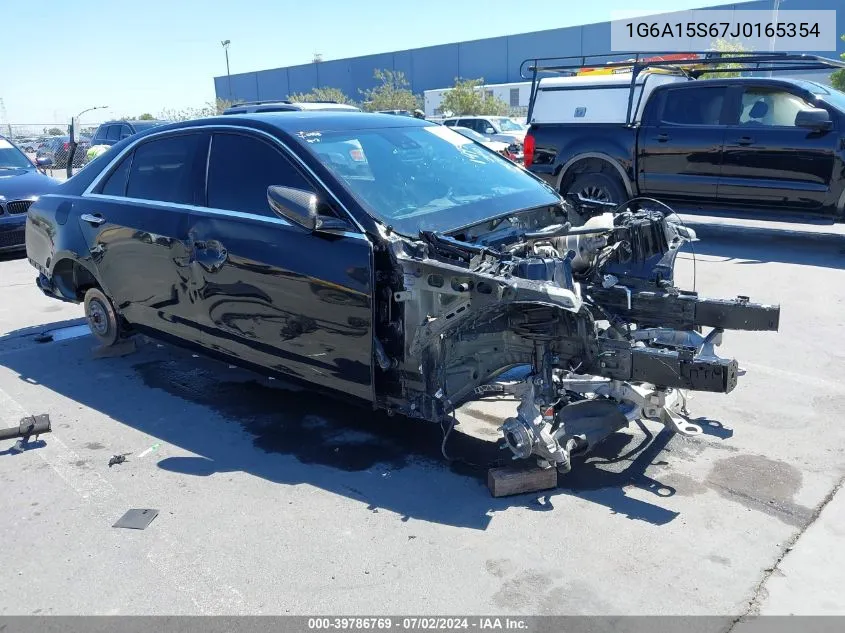 2018 Cadillac Cts-V VIN: 1G6A15S67J0165354 Lot: 39786769