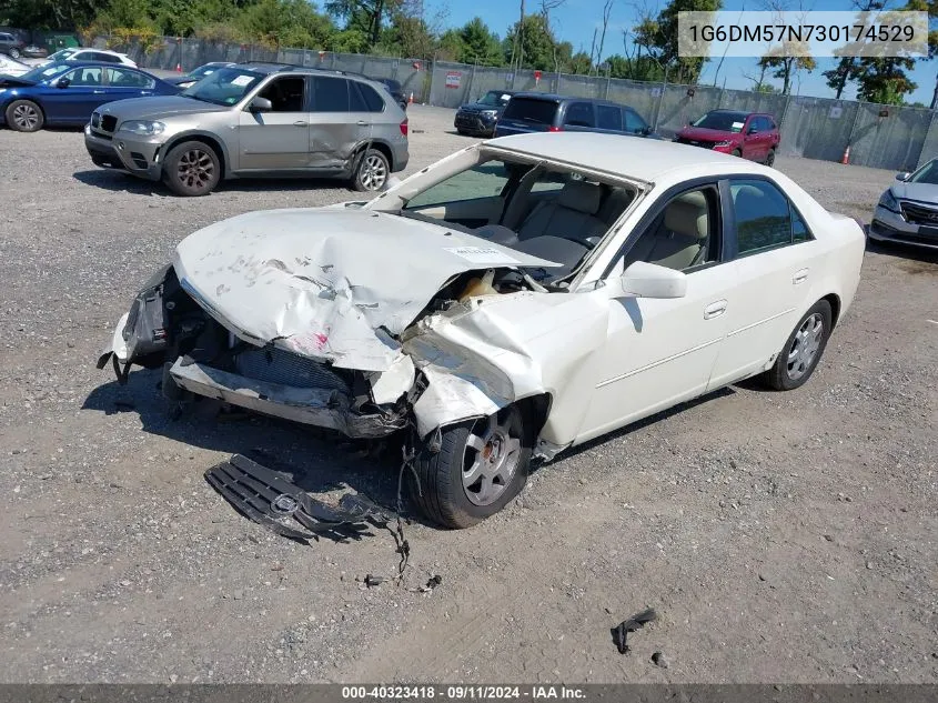 2003 Cadillac Cts Standard VIN: 1G6DM57N730174529 Lot: 40323418