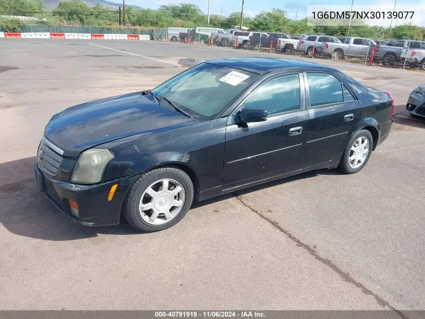 2003 Cadillac Cts Standard VIN: 1G6DM57NX30139077 Lot: 40791919