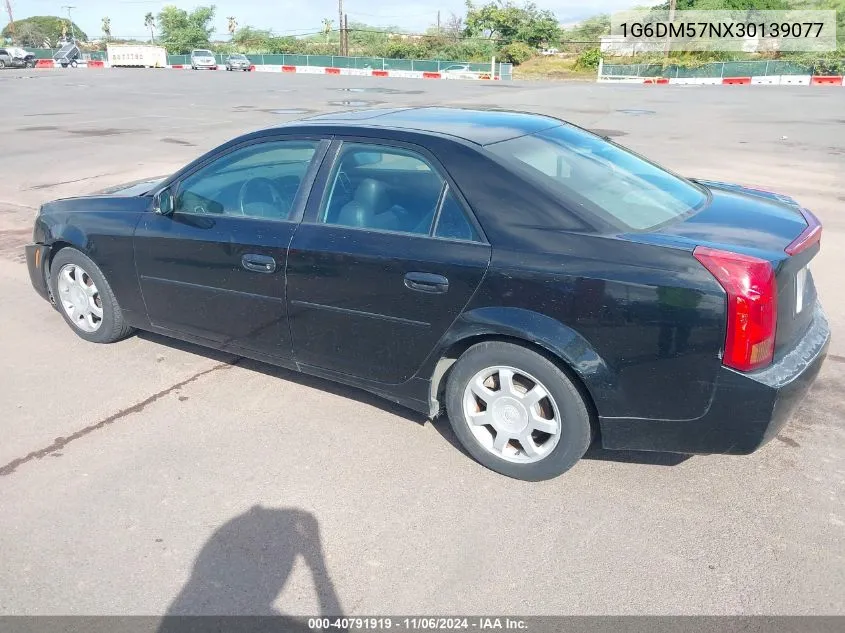 2003 Cadillac Cts Standard VIN: 1G6DM57NX30139077 Lot: 40791919