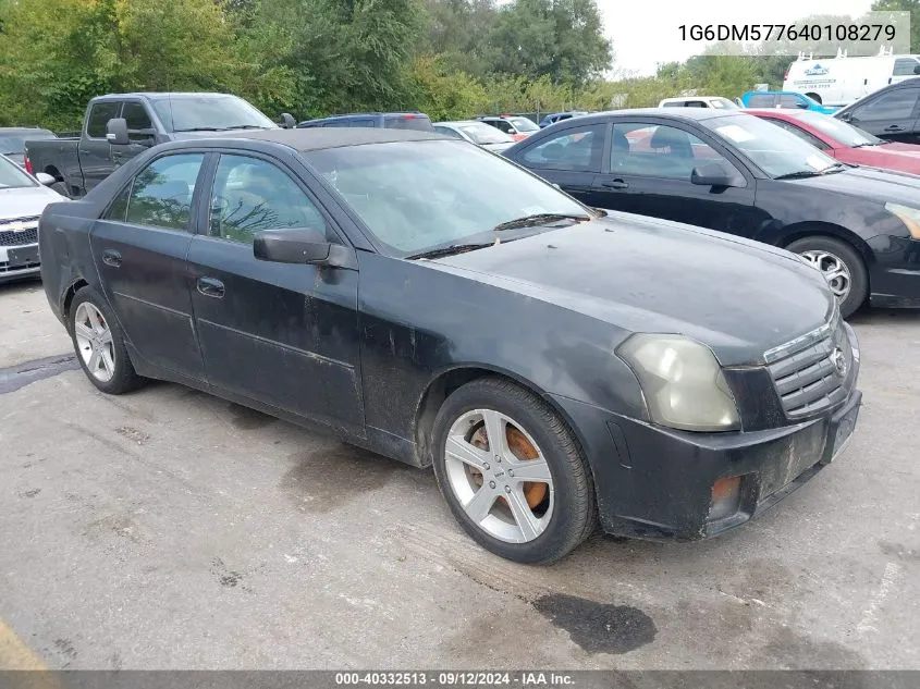 2004 Cadillac Cts Standard VIN: 1G6DM577640108279 Lot: 40332513