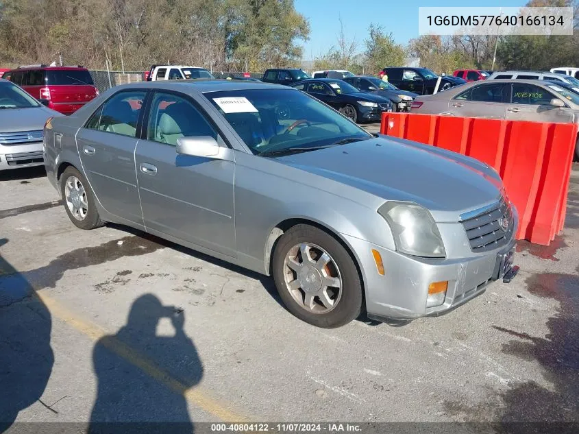 2004 Cadillac Cts Standard VIN: 1G6DM577640166134 Lot: 40804122