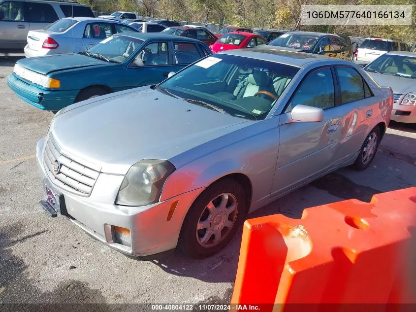 2004 Cadillac Cts Standard VIN: 1G6DM577640166134 Lot: 40804122