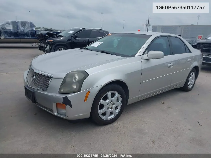 1G6DP567350117757 2005 Cadillac Cts Standard