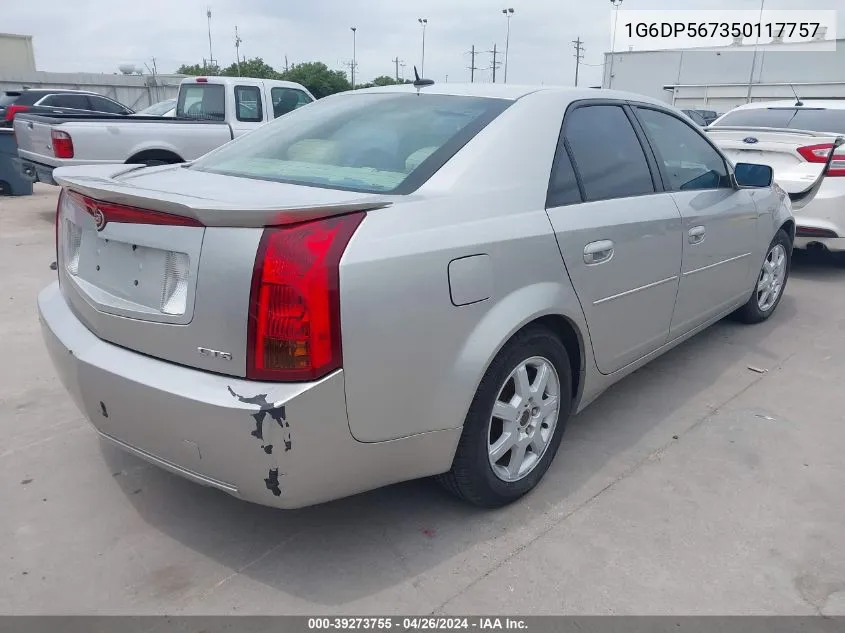 1G6DP567350117757 2005 Cadillac Cts Standard