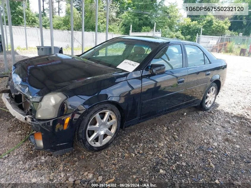 2005 Cadillac Cts Standard VIN: 1G6DP567550232120 Lot: 39754302