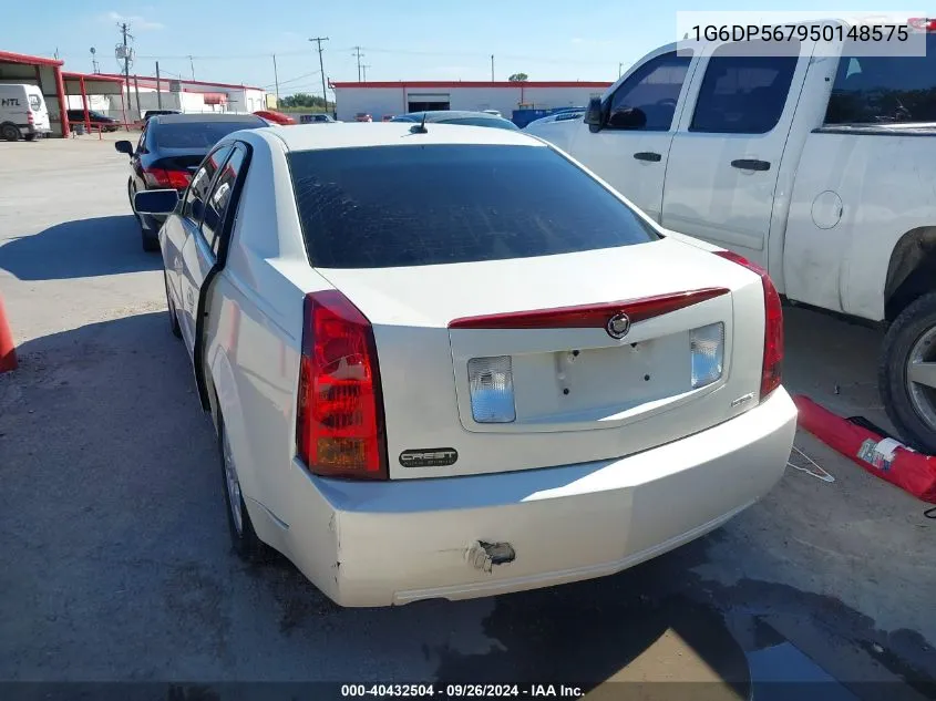 1G6DP567950148575 2005 Cadillac Cts Standard