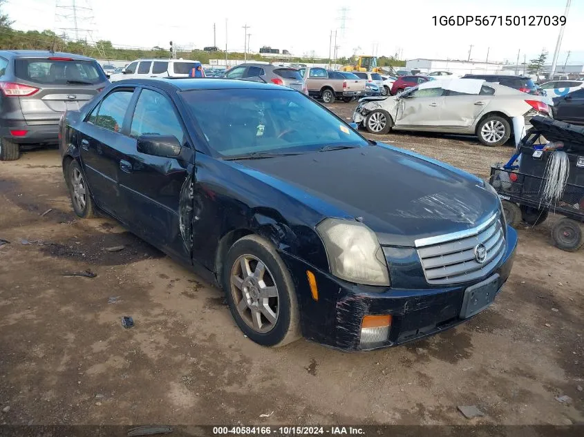 1G6DP567150127039 2005 Cadillac Cts Standard