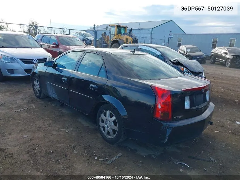 1G6DP567150127039 2005 Cadillac Cts Standard