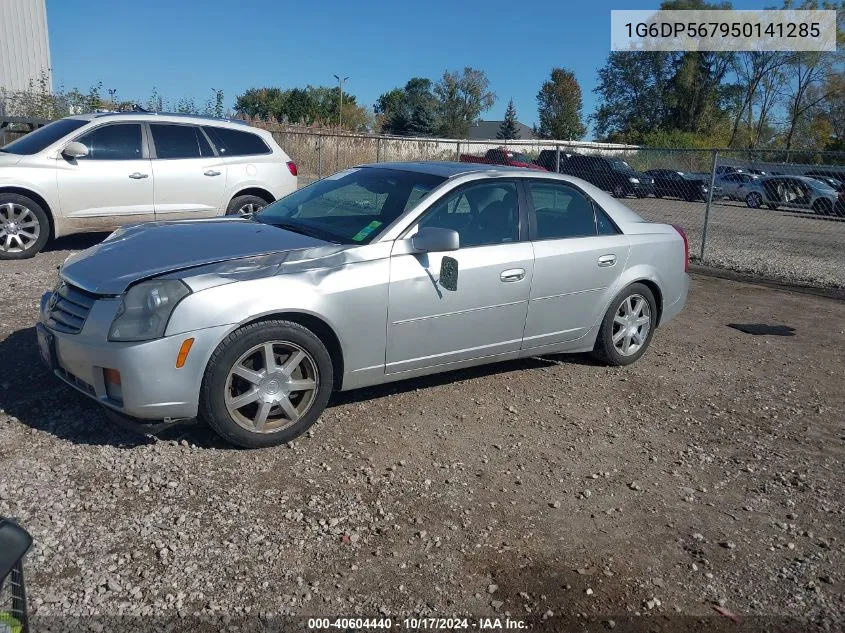 2005 Cadillac Cts Standard VIN: 1G6DP567950141285 Lot: 40604440