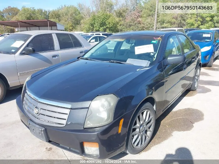 2005 Cadillac Cts Standard VIN: 1G6DP567950143683 Lot: 40697292