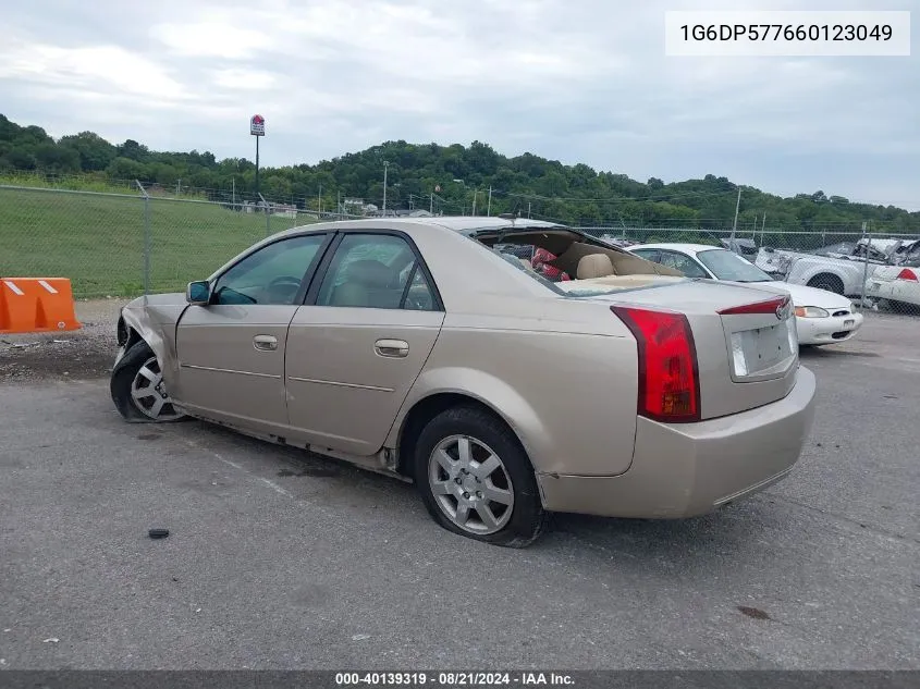 1G6DP577660123049 2006 Cadillac Cts Hi Feature V6