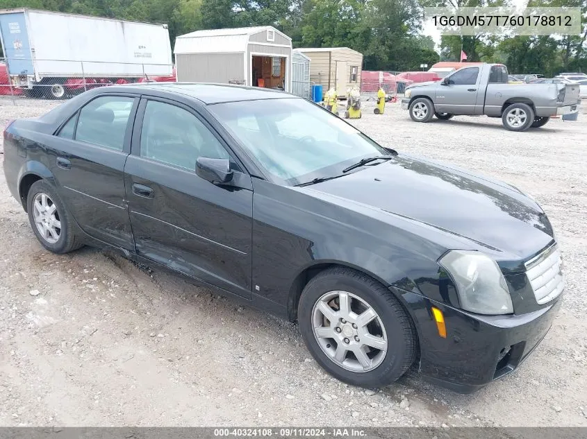 1G6DM57T760178812 2006 Cadillac Cts Standard