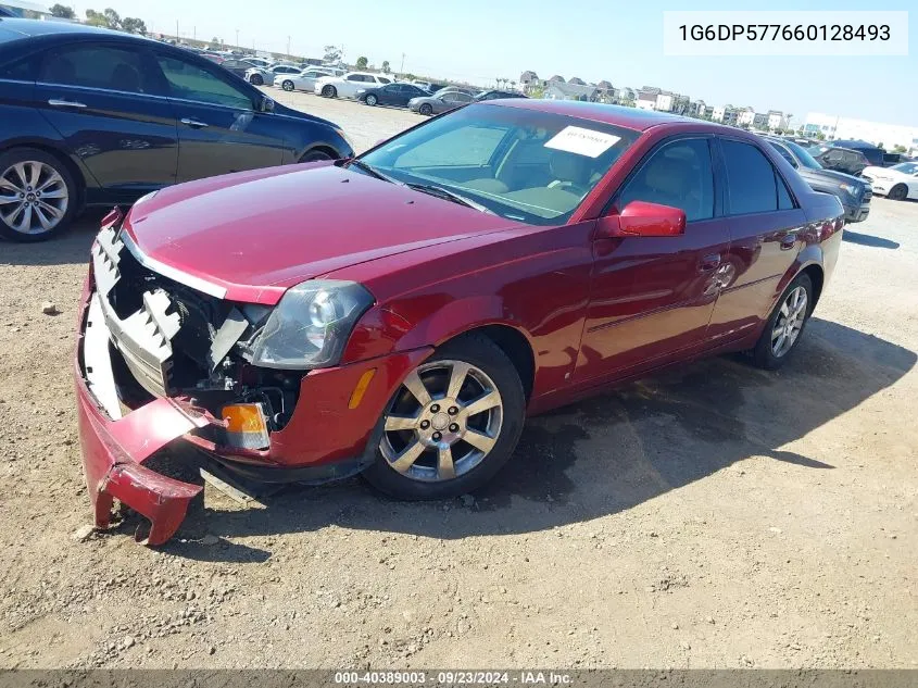 2006 Cadillac Cts Standard VIN: 1G6DP577660128493 Lot: 40389003