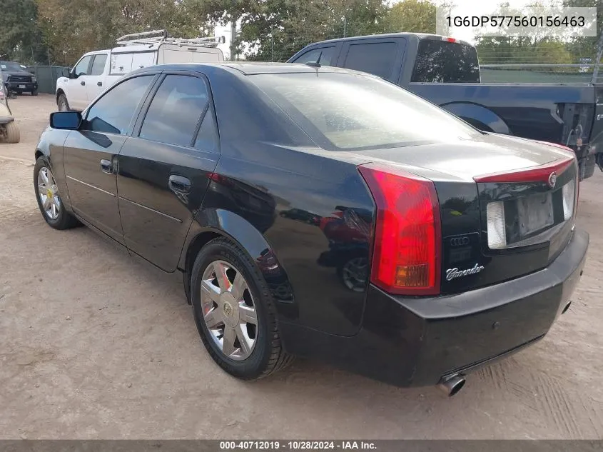 2006 Cadillac Cts Hi Feature V6 VIN: 1G6DP577560156463 Lot: 40712019