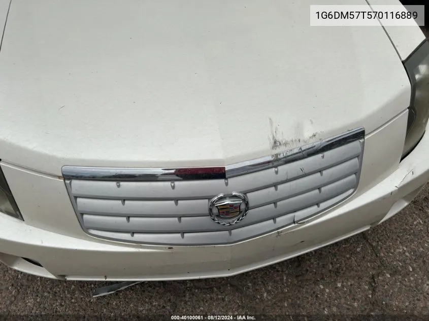 1G6DM57T570116889 2007 Cadillac Cts Standard